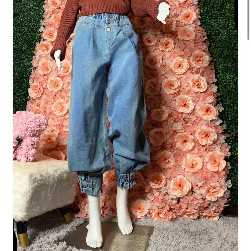 Rehab Lab Scrunchy high waist pants